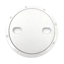 Gazechimp Marine Inspection Plate 00mm White Boat RV RV Accessory 10.49''