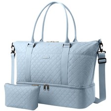 Travel Duffel Bag - Weekender Bags for Women, Gym Tote Bags with Shoe Compart...