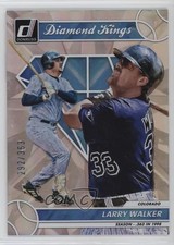 2023 Panini Donruss Diamond Kings Season Stat Line 292/363 Larry Walker HOF 07rd