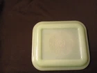 Fire King Jadeite Green Philbe Lid for 4x5 Refrigerator Leftover Dish