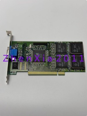1PC used JATON Video MAGIC 128 4MB PCI Graphics Card -8258A/V7 #hj