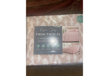 2  Piece Reversible Duvet Cover Set Full/Queen New Bedding - B151