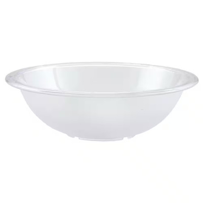 10 In. 92 Fl. Oz. Clear Pebbled Polycarbonate Serving Bowl