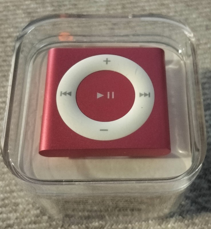 SEALED GENUINE  Apple iPod Shuffle 4th Gen 2GB Pink MP3 Player USA SELLER
