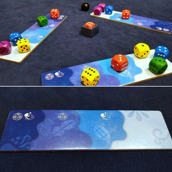 Nokosu Dice Engames Board Game Card Trick Taking Japan（ English Manual）