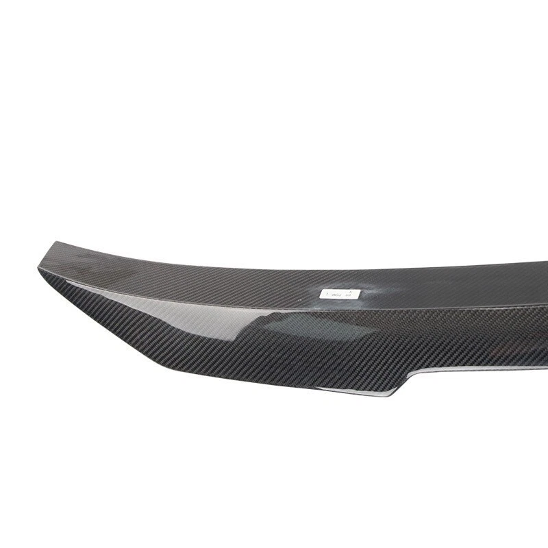 Alerón trasero de fibra de carbono real para Audi A4 S4 B9 2016-2019 Foto 3 de 3