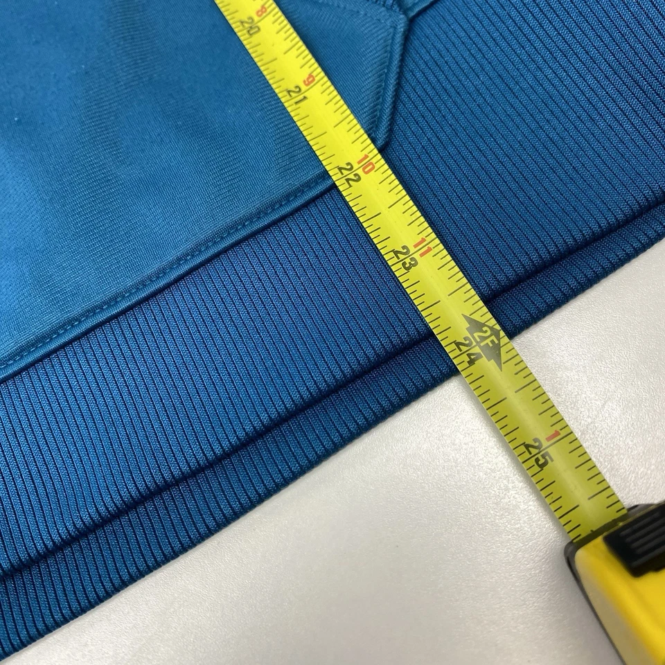 Sudadera Brooks Run Happy Mujer M Azul Medio Cremallera Completa Cuello Simulado Bolsillo Foto 3 de 4