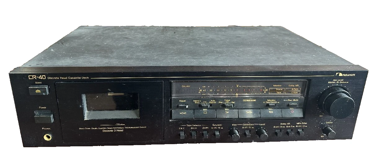Nakamichi CR Vintage Cassette Decks for sale - eBay