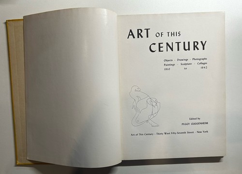 Vtg 1942 “Art of This Century” Peggy Guggenheim 1st Edition Limited Edition HC - Picture 6 of 18