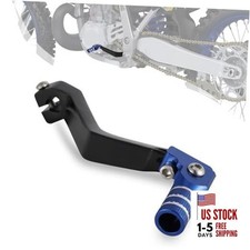 Forged Dirt Bike Gear Shifter,Folding Motorcycle Shift Lever for YZ125 Blue
