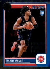 2023-24 Hoops Premium Stock #69 Stanley Umude Detroit Pistons