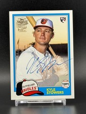 2023 Topps Archives Kyle Stowers 1981 Fan Favorites Auto RC #81FF-KS Orioles
