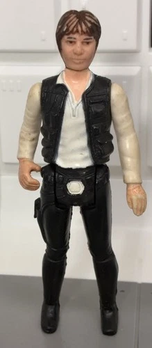 Vintage Kenner Star Wars Figure Loose Han Solo Big Head 1977