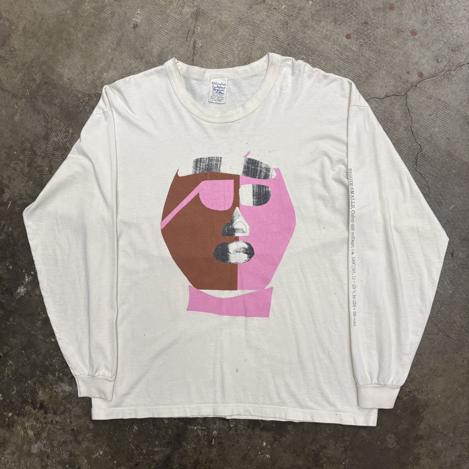 Vintage Biggie Smalls B.I.G Official Memorial Pop Art T Shirt Armando Alleyne