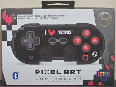 Hyperkin Pixel Art Bluetooth Controller Tetris Edition - Heart Drop