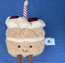 Jellycat Birthday Cake NWT does Not Include Dust bag