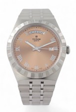 2023 TUDOR Royal Day Date Steel 28600 - Salmon Pink Dial 41mm - £2480 - Warranty