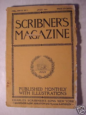SCRIBNER's Magazine July 1900 JOHN R. SPEARS J M BARRIE