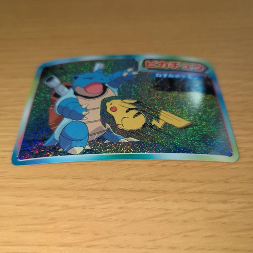 Topsun Pikachu Blastoise Advance Generation Holo Pokemon Card Japanese - Picture 7 of 7