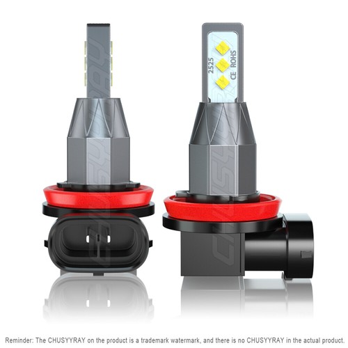 For Mercedes-Benz ML350 2006-2011 - 2X H11/H8 LED Fog/Driving Light Bulbs White - Picture 2 of 11