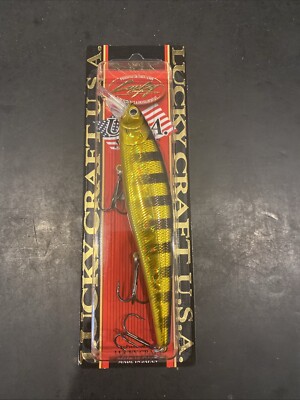 Lucky Craft Pointer 128  SP Black & Gold