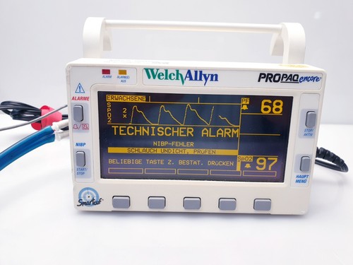 Monitor de paciente multiparámetro Welch Allyn propaq Encore 202EL DP042025 - Imagen 19 de 21