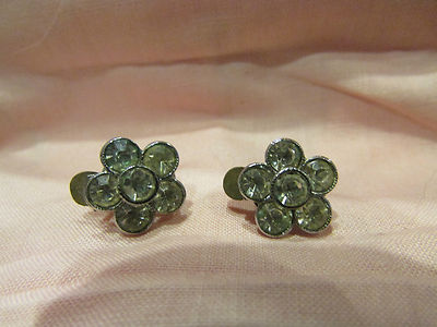 Ancienne paire de boucles d'oreilles Vintage - bijoux