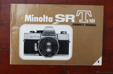 MINOLTA SR-T 101 INSTRUCTION BOOK/192335