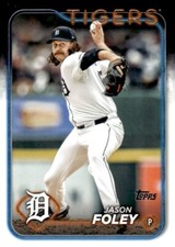 2024 Topps Update #US290 Jason Foley Detroit Tigers