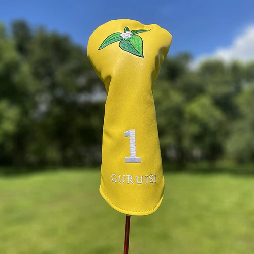 Cubierta de cabeza de madera Master Flower Golf cubierta de cabeza PU conductor calle híbrido cubierta de club - Imagen 30 de 55