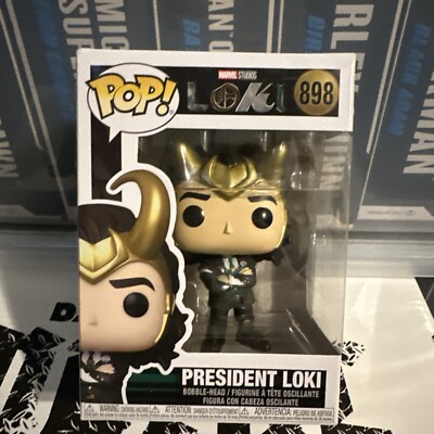 Funko Pop! Marvel Television Loki President Loki Vinyl Figure Thor Avengers New