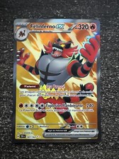 FELINFERNO EX FULL ART - POKÉMON 187/162 EV5 TEF FORCES TEMPORELLES NEUF FR