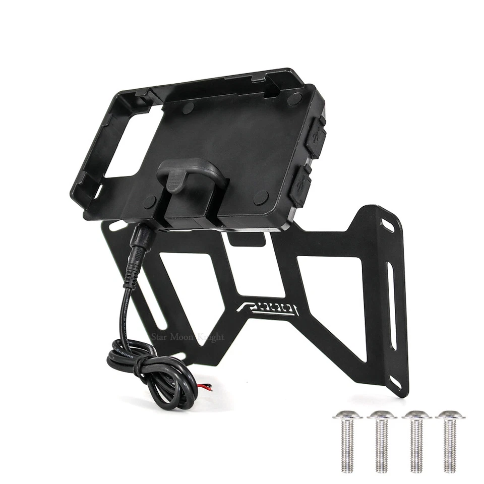 Soporte de navegación para teléfono parabrisas Kawasaki Ninja Z1000SX 2017-2020 Foto 4 de 4