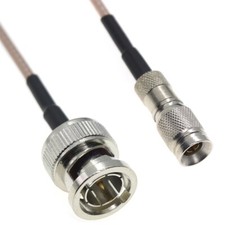 RG179 BNC Male to DIN 1.0/2.3 Mini BNC Male 75ohm HD-SDI RF Coaxial Coax Cable