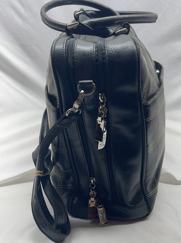 Wilsons Leather Briefcase L Tote Bag Black 15 Inch X  12inch X  5 1/2 Inch - Picture 3 of 11