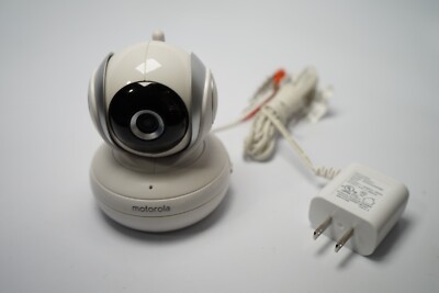 MBP33SBU Plug and Play White Wireless Camera ONLY for Motorola MBP33S Baby Monit