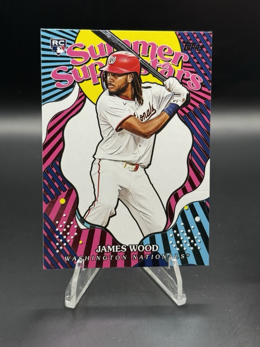 2025 Topps Series 2-Summer Superstars-James Wood RC #SS-39 | eBay