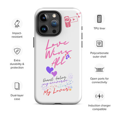 Love Wins All | Tough TPU Case for iPhone® 11-15 | The Winning