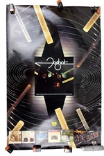 Foghat Stone Blue 1978 Album Promo Promotional Poster 23x35" RARE Band Vintage