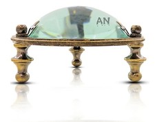 Antique Brass Magnifying Glass Map Reader Magnifying Glass Desk top D cor Gifts