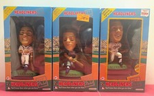 3 1998 Headliners Lot w/ COA Cal Ripken Jr Chipper Jones Andres Galarraga
