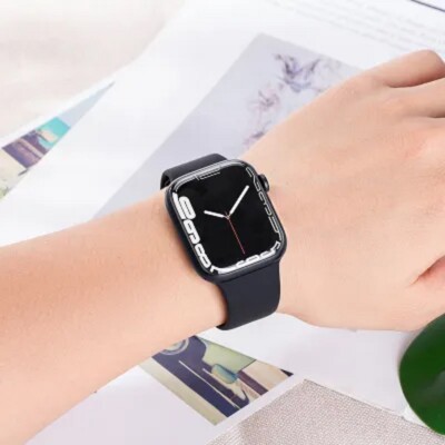 HOCO- Armbandschlaufe kompatibel mit Ihrer Watch 42/44/45/49 mm Silikon 