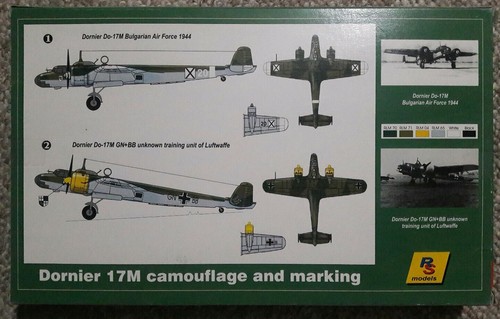 RS Models #92023 1/72 Dornier Do 17 M bombardier moyen allemand (avec résine, photoetch) - Photo 2/11