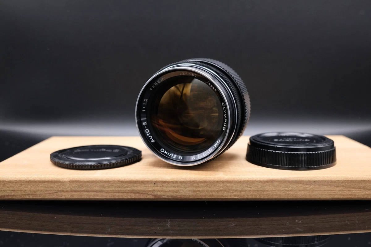F/1.2 Camera Lenses Olympus 55mm Focal for sale - eBay