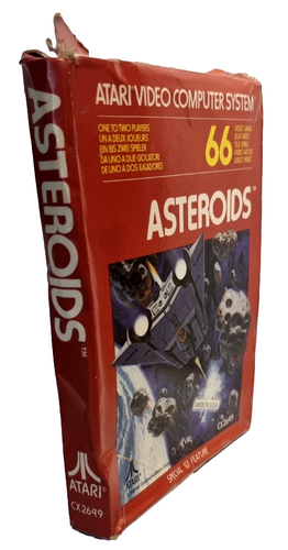Asteroids Atari 2600 *Complete* - Picture 6 of 12