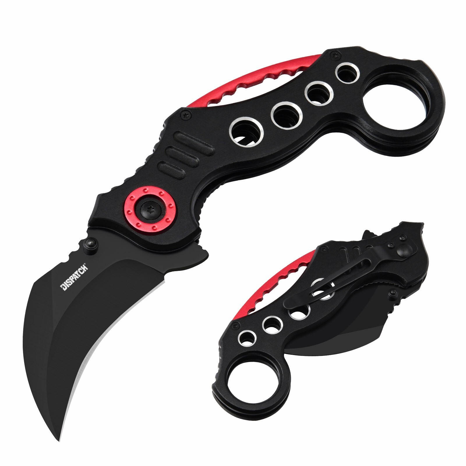 Spring Assisted Open Folding Pocket Knife Tactical Folding Karambit
