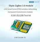 EBYTE Zigbee 3.0 E180-ZG120B-TB EFR32 2.4GHz Transceiver USB Test Platte Modul