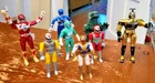 Bandai Mighty Morphin Power Rangers  beatleborg Action Figures vintage lot