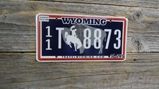 Wyoming Truck with Hologram license plate with bucking horse Wyoming plate!!