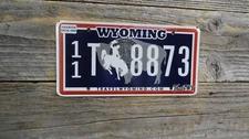 Wyoming Truck with Hologram license plate with bucking horse Wyoming plate!!